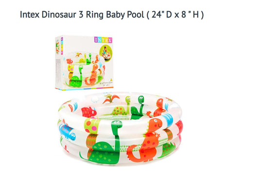 INTEX DINO POOL - 24" X 8"