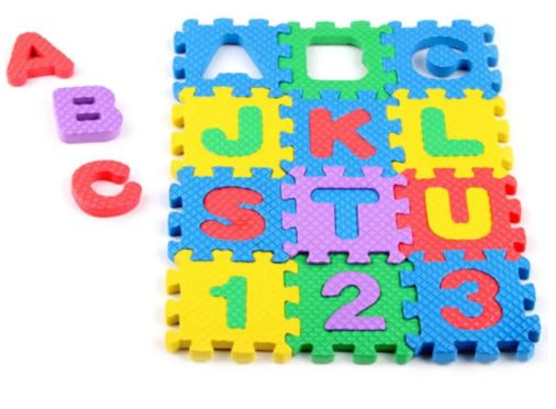 Kids Alphabet (ABC) Learning Toy Play Foam Puzzle