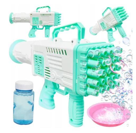 Bazooka Bubble Machine Gun | 32 Holes