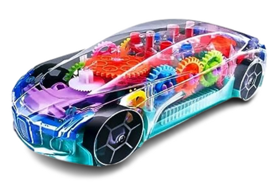 Transparent Concept Car for Kids