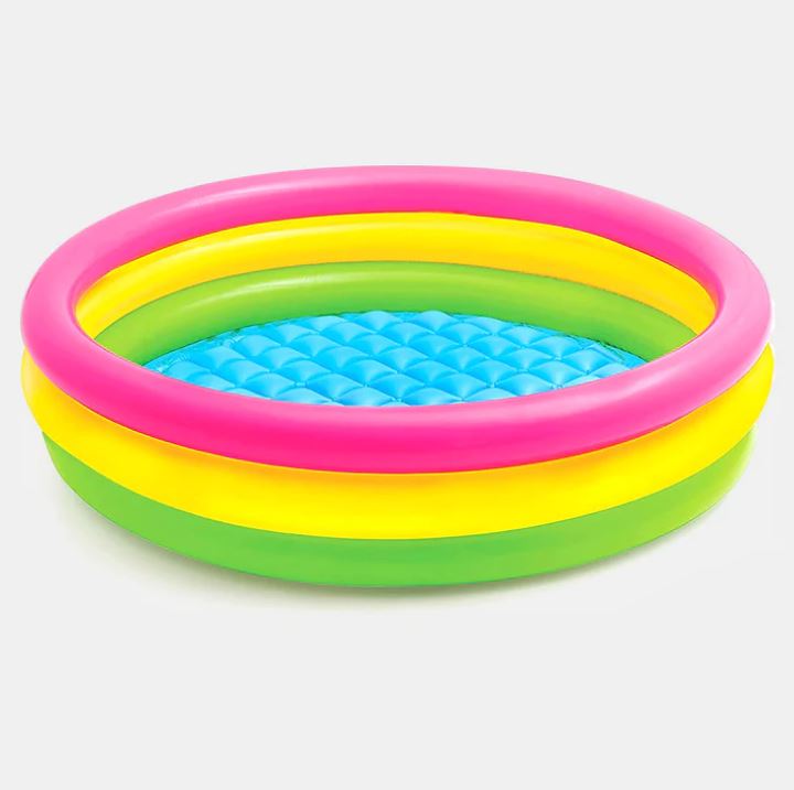 INTEX SUNSET GLOW BABY POOL - 34" X 10"