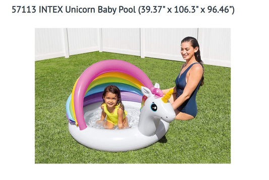 INTEX Unicorn POOL - 39" x 10" x 96"