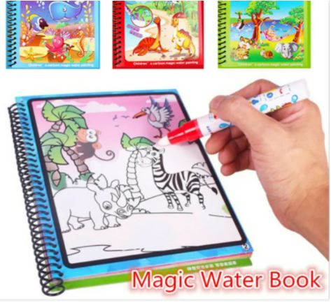 Reusable Magic Water Colouring Book