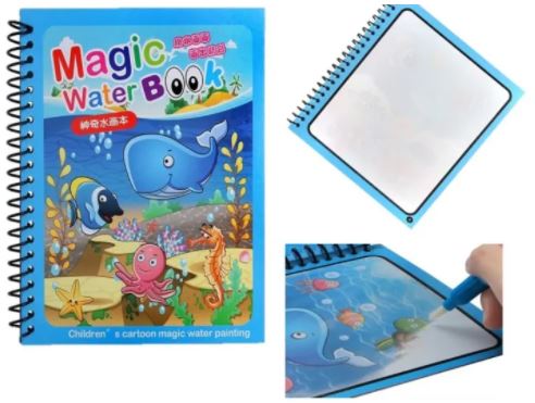 Reusable Magic Water Colouring Book