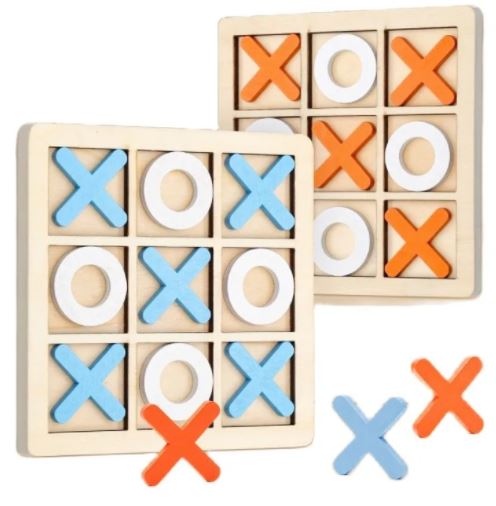 Montessori Wooden Toy Mini Chess Play Game Puzzle