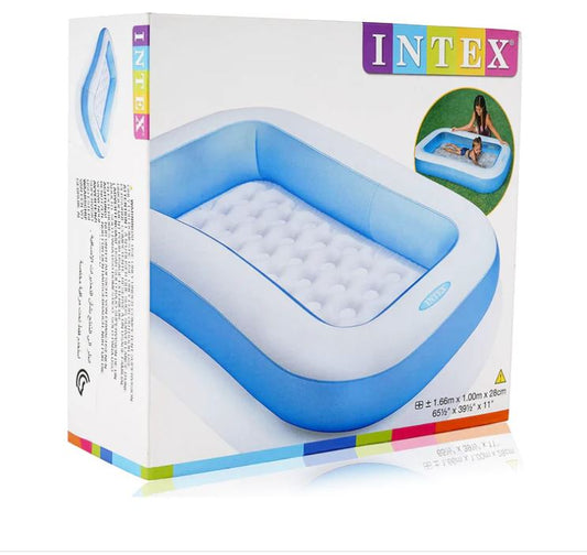 INTEX RECTANGULAR POOL - 66" X 40" X 10"