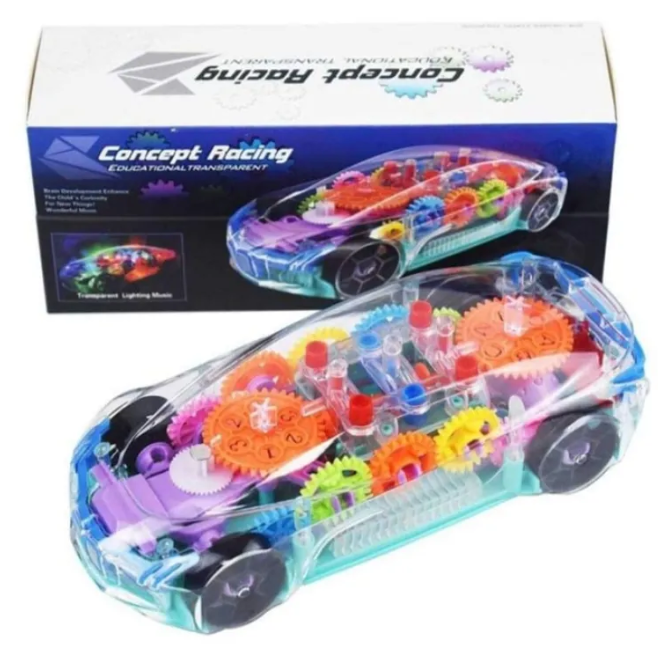 Transparent Concept Car for Kids