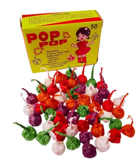 Pack Of 3 Pop Snappers - Fire Crackers