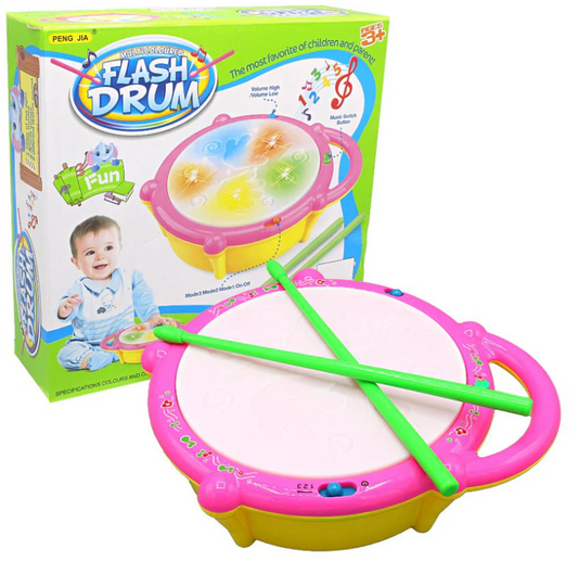 Multi-Colored Musical Flash Drum