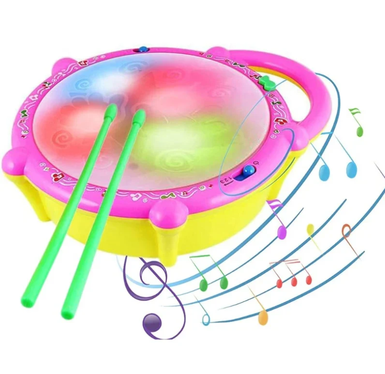 Multi-Colored Musical Flash Drum