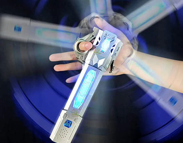 Finger Rotating Retractable Laser Sword