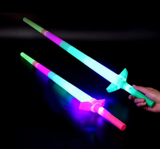 LED Light Up Sword Toy Glow in The Dark