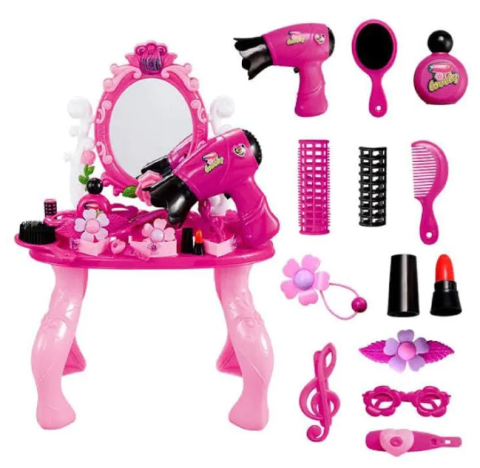 Play Make Up Dressing Table & Fashion Set