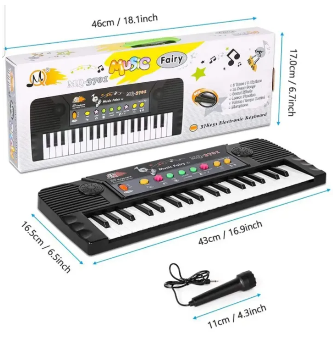 Electronic Kids Piano With Mic