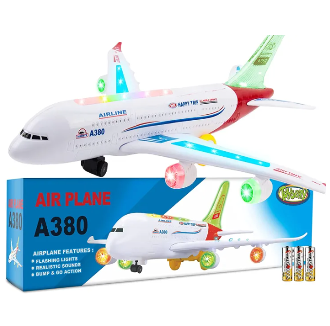 A380 Airline's Model Aeroplane with Lights & Sounds