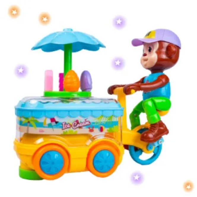 Ice-Cream Trolley Toy with Light and Music