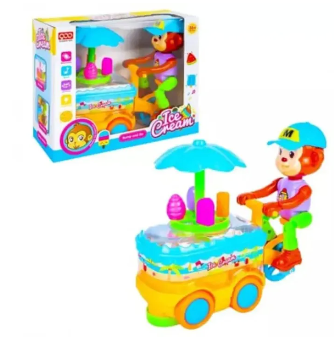 Ice-Cream Trolley Toy with Light and Music