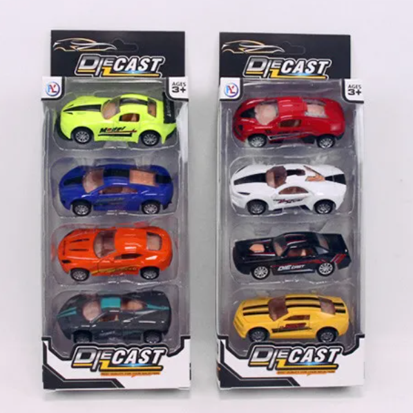 Pull Back Metal Die-Cast Cars