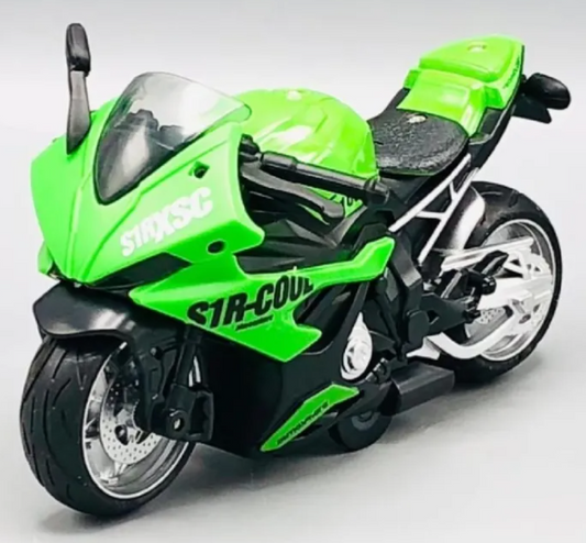 Diecast Metal Motor Bike Toy