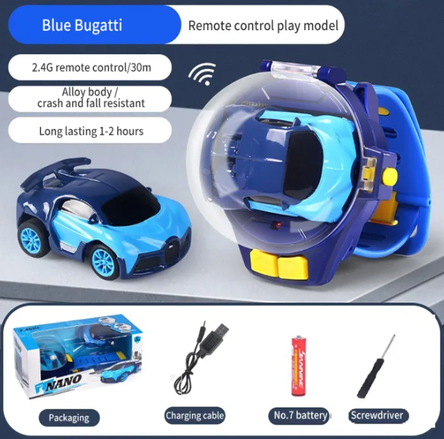 Remote Control Watch Car Toy