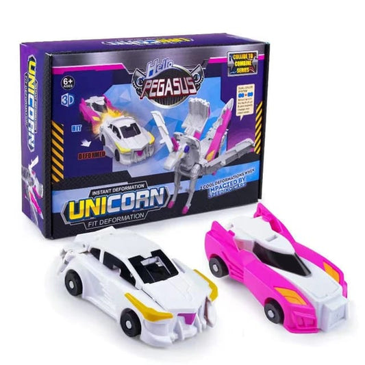 Unicorn Transforming Cars