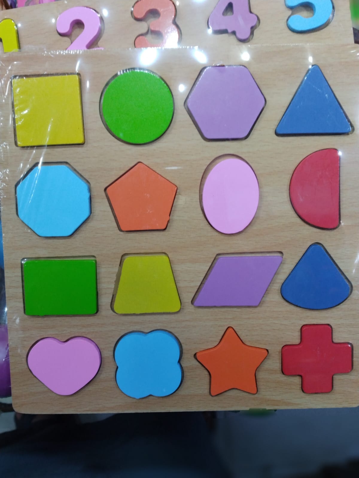 Kids Geometric Learning Board