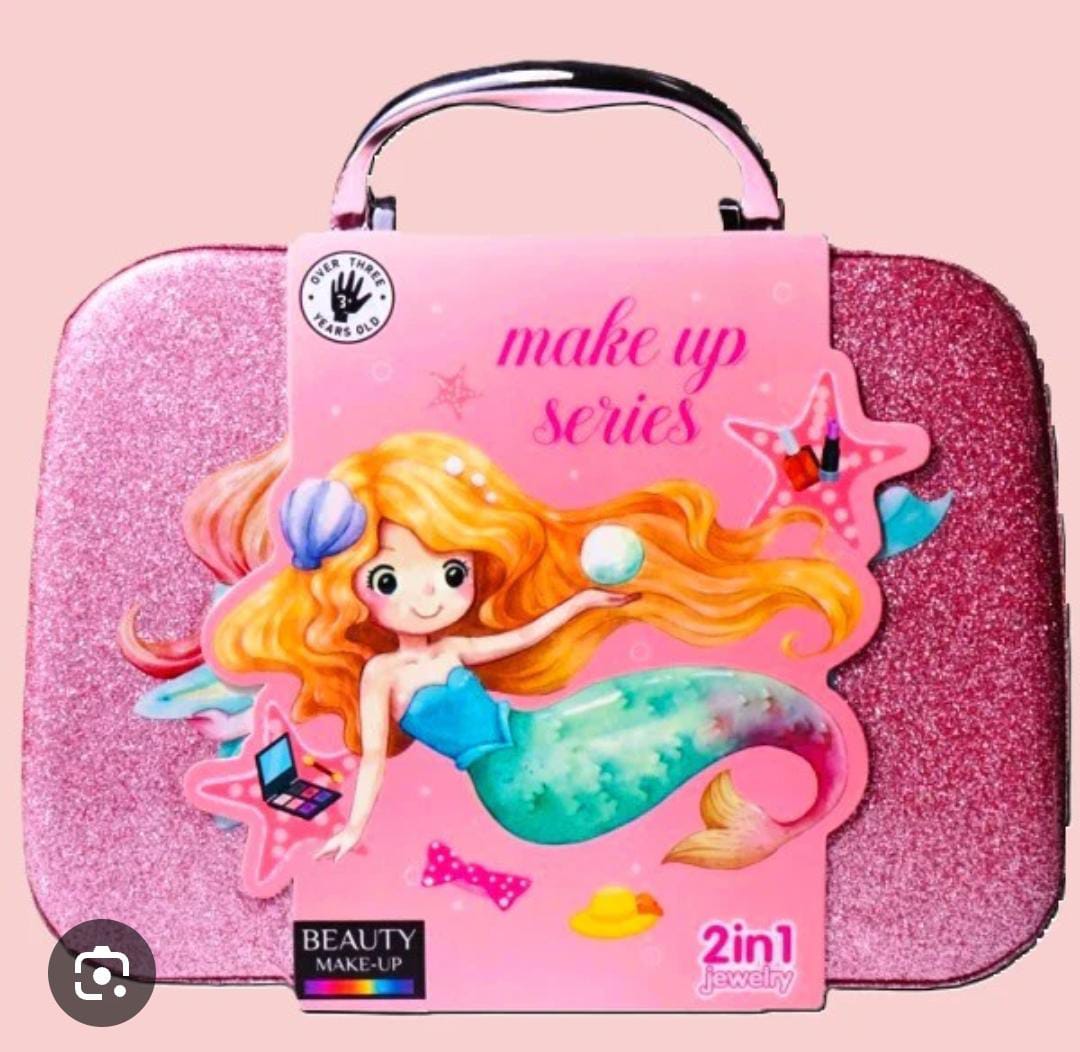 Mermaid Play Makeup Kit Toy for Girls