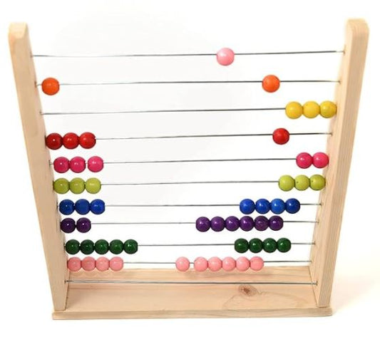 10 Rows Wooden Abacus