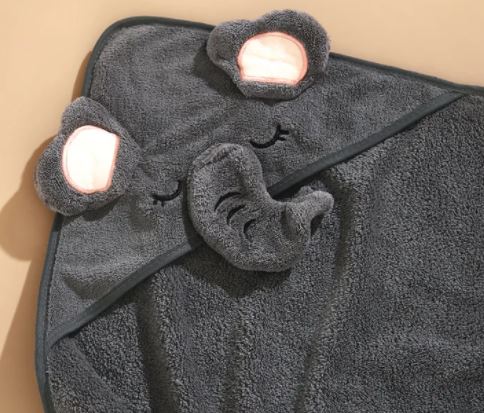 Baby Bath Towel - Animal Character