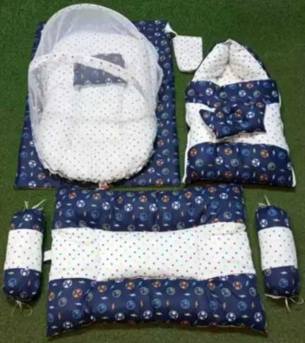 Baby Bedding Set - 9 Pieces