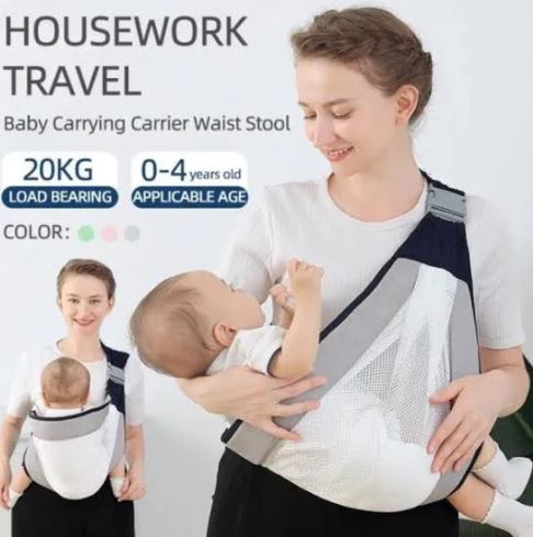 Baby Carrier - Sling Strap with 3D Mesh