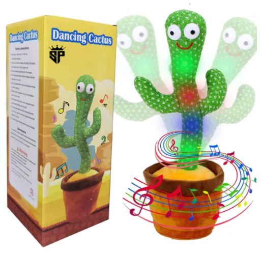 Dancing and Talking Cactus Toy