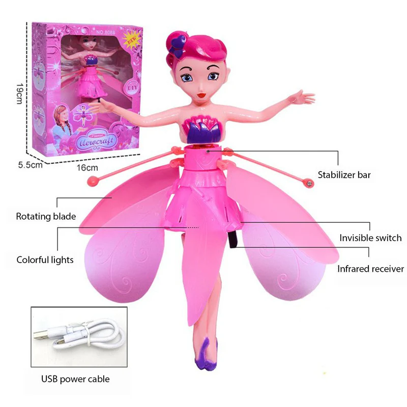 Flying Fairy Princess Doll